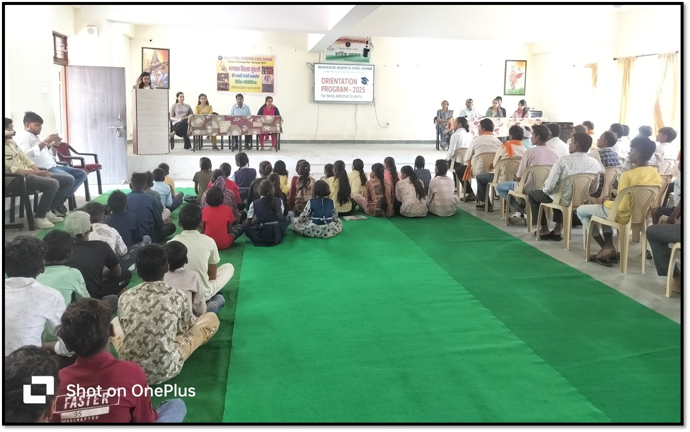 ORIENTATION SESSION FOR NEWLY ADMITTED STUDENTS AND THEIR PARENTS (1-JULY-2025)